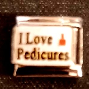 I Love Pedicures Italian Charm